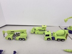 Vintage G1 Transformers Constructicons Devastator Hasbro 1985