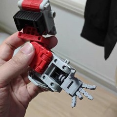 FDM 3D Print Movable Hands Upgrade Kit For Age of the Primes Superion