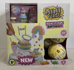 MGA Miniverse Make It Mini Birthday Series 1 Display Box + 15 NEW sealed balls