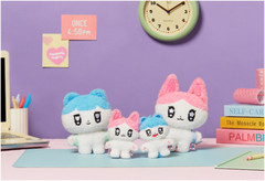 Kakao Friends Golgolz Collaborate Stuffed Plush Doll Keyring Make-up Pouch Bag
