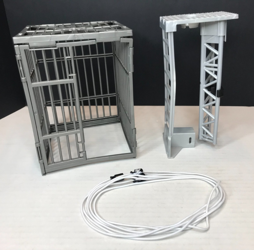 2019 Mattel WWE Wrestling Ring Raw Smackdown WWF Crash Cage Ropes Parts