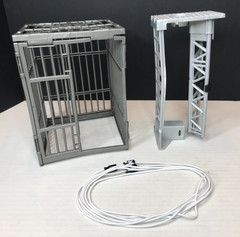 2019 Mattel WWE Wrestling Ring Raw Smackdown WWF Crash Cage Ropes Parts