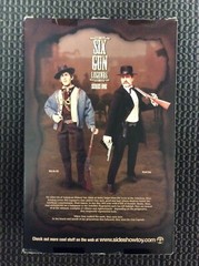 2001 SIDESHOW SIX GUN LEGENDS 12″ FIGURE SET of (2) BILLY THE KID + WYATT EARP