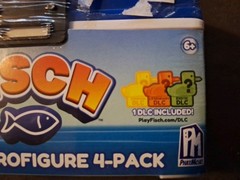 PhatMojo Fisch Collectible Action Figure Playset BLUE