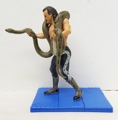 Incomplete Jakks 7.50″ WWE Unmatched Fury “Jake “The Snake” Roberts” Figure READ