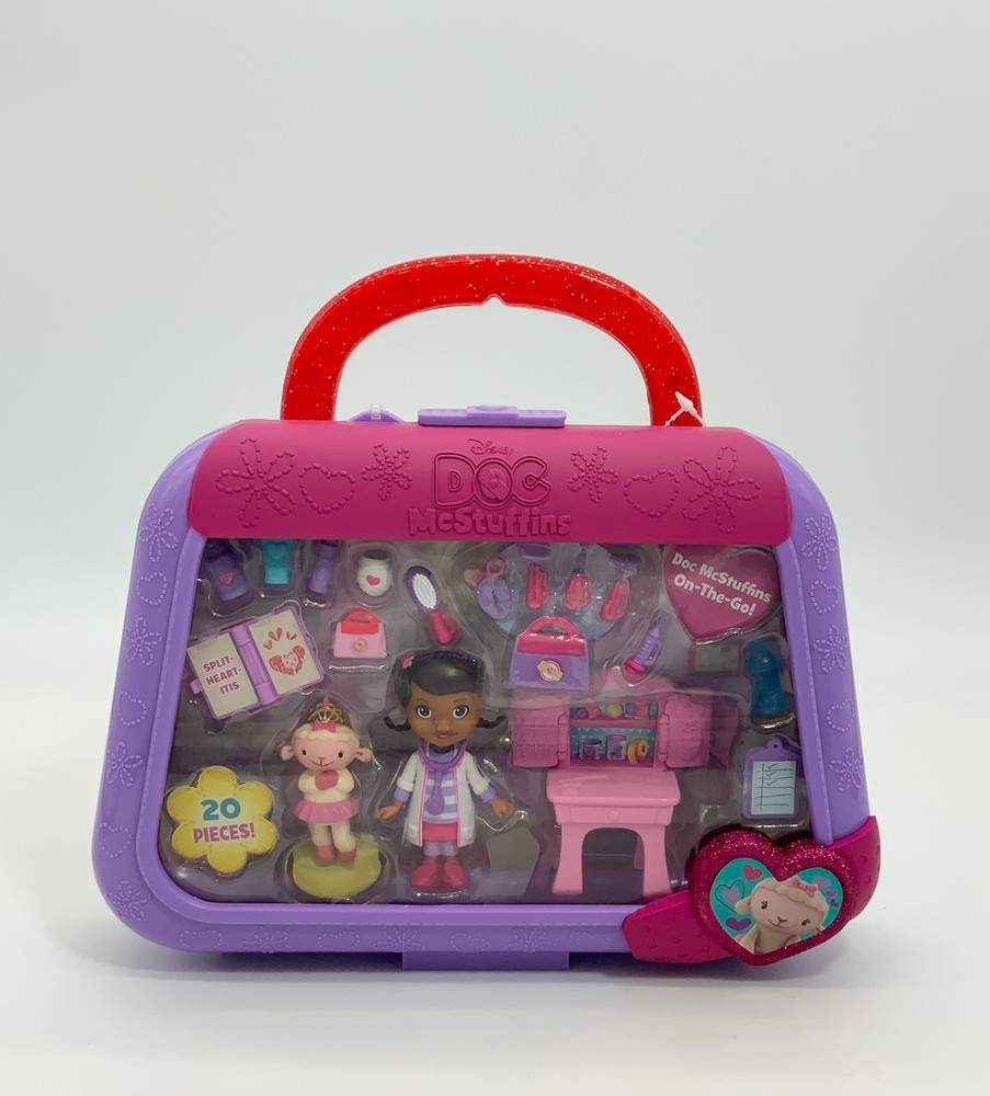 Doc McStuffins On The Go 20 Pieces Kit Diney Junior’s Toy Gift Child Imaginative