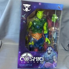 Sskurge Dragon Cosmic Legions Action Figure Four Horseman MOC Mythic Lizard Box