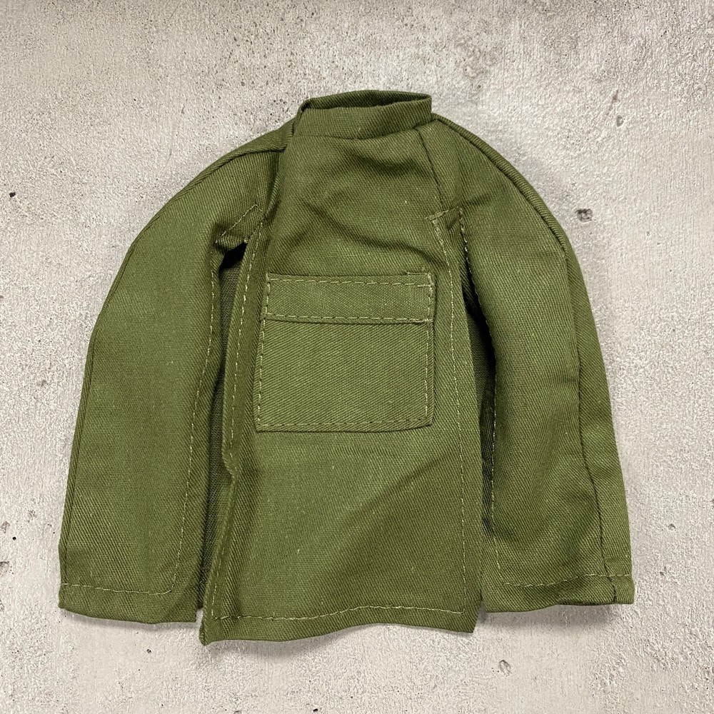 SP-TCC-GN: 1/12 Oliver Green Military Tactical Wired Poncho for 6″ ~ 7″ Figures