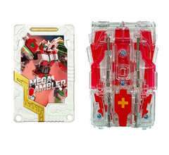 Metal Cardbot W Mega Ambler Transforming Robot Action Figure Toy Korean Anime