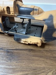 Vintage GI Joe Tomahawk Helicopter Incomplete Parts Repair Hasbro 1986
