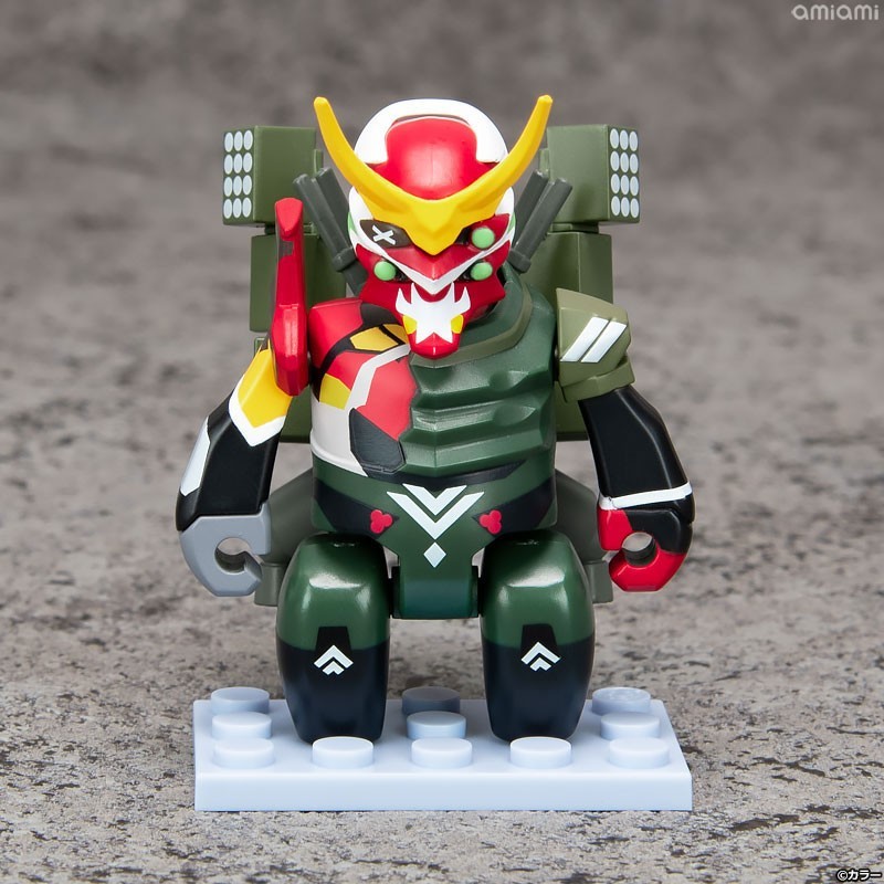 BRICKROID Rebuild of Evangelion EVA Production Model-New 02 Alpha Figure 50mm