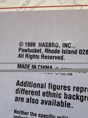1999 Hasbro GI Joe United States Army African American Action Figure