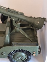 Vintage GI Joe 7000 Five Star Jeep & Mounted Gun & Searchlight First Edition