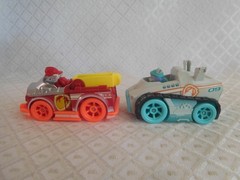 Lot of 6 Paw Patrol die cast metal vehicles Please Read