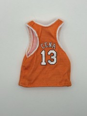 WWE Elite Series – John Cena Orange Basketball Jersey Only Fodder 1/12 Scale
