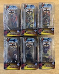 World’s Smallest Micro Action Figure Transformers Complete 6 Figures & 6 Comics