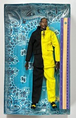 Snoop Dogg – Vital Toys – 12″ Figure – In Box 2002 – Black Yellow Suit SNOOPAFLY