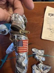 Vintage 1960s GI JOE Action Soldier Space Capsule Astronaut Space Suit RARE