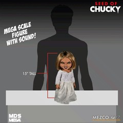 Tiffany Seed of Chucky Talking 15″ Mega Scale Doll Mezco Horror Ship From US