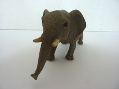 Elephant Life Like Jungle Animal Bead Filled