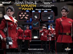 EXO-6 Lt. Saavik Star Trek The Wrath of Khan 1/6 Figure Regula One NEW SEALED