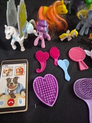 VTG Lot of 24pc My Little Pony & Miscellaneous Accessories