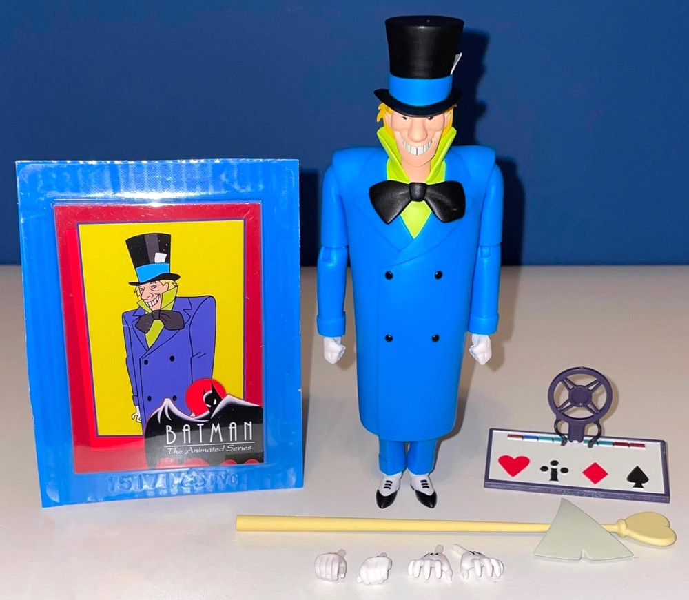 McFarlane DC Batman Animated Series JERVIS TETCH Mad Hatter 7″ Figure Clock King
