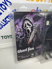 NECA Scream Ghostface 8” Action Figure Ghost Face Reel Toys Fast Shipping 🔥