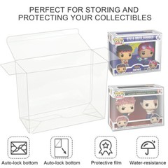 Pop Protector Case For Funko Pop 2 Pack Boxes Vinyl Figures Collectibles