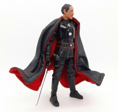 SU-375-C-GDN: 1/18 BLACK & RED WIRED CAPE FOR STAR WARS 3.75″ MOFF GIDEON