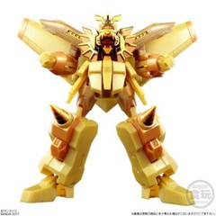 The King of Braves GaoGaiGar Golden King of Braves Super Mini Pla Premium Bandai