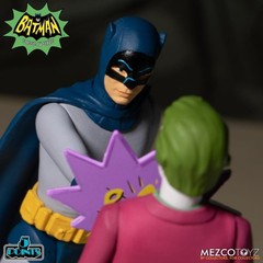Batman (1966) Classic TV Series Mezco Toyz 5 Points Deluxe Box Batcave Set