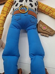 Vintage Toy Story Lifesize Woody Giant 2.5 Ft. Plush RARE PIXAR Mattel Disney
