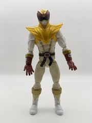 Power Rangers X Street Fighter Lightning Morphed RYU Crimson Hawk 6” COMPLETE