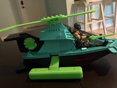 Dreadnok Swampfire 1/12 Scale 3D Printed Vehicle Glow in the Dark GI Joe Display