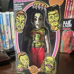 NECA Ben Cooper Monster Action Figure with Costume & Mask, Glow in the Dark