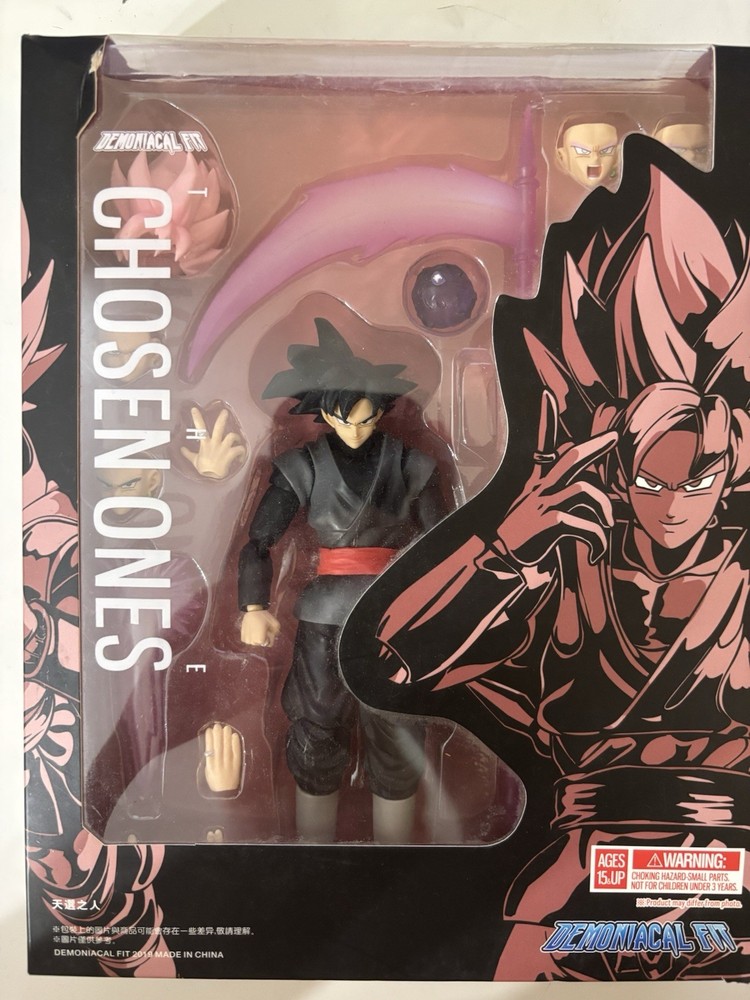 Demoniacal Fit Chosen Ones 6in Action Figure Black/Red w/ Alternate Hands 15+