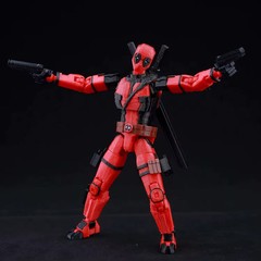 Deadpool Wolverine Dummy13 3D Printed Action Figure Toy