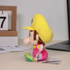2X Baby Wario Waluigi Super Mario Bros Plush Toy Stuffed Animal Figure Doll 6″