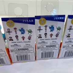 5x Monsters Inc Incredibles Disney Pixar Mini Vinyl Figures New Bday Party Lot!