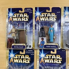 Star Wars Attack Of The Clones & Clones wars Lot Of 15 figures NIB