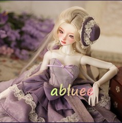1/4 Shuga Fairy PURPLE With Clothes Ball-jointed Doll Action Figure