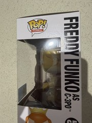 Freddy Funko as C-3PO LE 520 SDCC 2019 with Hard Protector