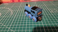 1993 BRIO Train LNER Blue Steam Engine VGUC WORKS With Thomas