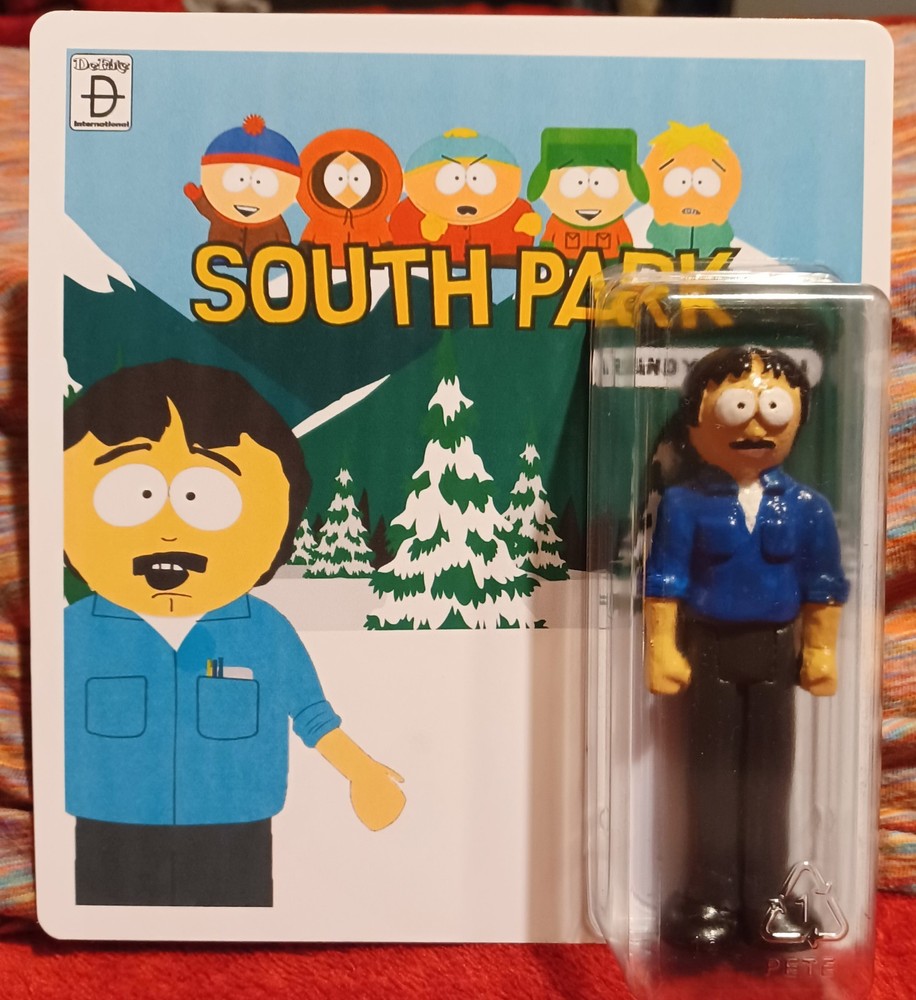 South Park Randy Marsh custom art action figure toy for display only