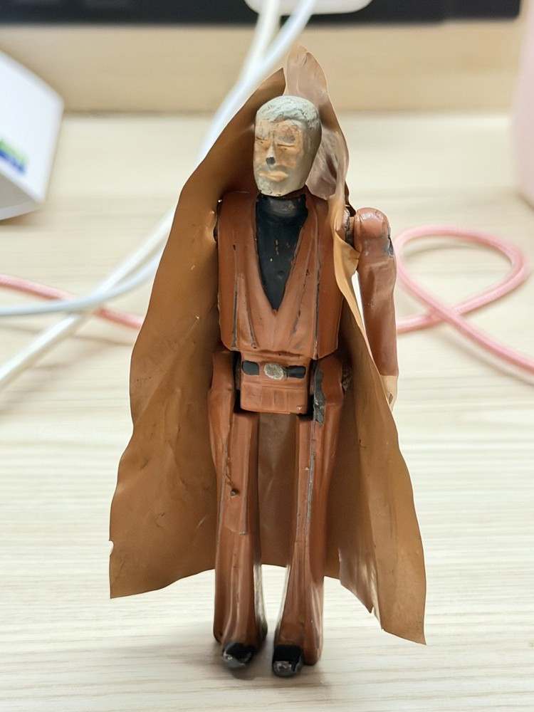 Vintage Star Wars Obi Wan Kenobi Bootleg Brazil Model Trem Rare Not Glasslite