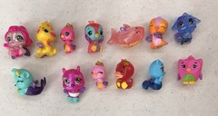 Lot Of 141 Mixed Hatchimals Colleggtibles: Purple, Gold, Silver, Green, Wings +