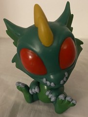 Cryptkins Unleashed- Mothman Human Moth Monster- and El Chupacabra- 2.25 inch