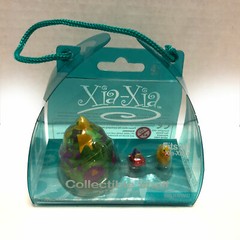 Xia Xia Pets Hermit Crab Collectible Shells and 2 Little Friends Green Shell