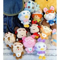 TOPTOY Squinting Sleepwear Series Plush Pendant Confirmed Blind Box Art Toys